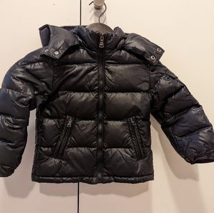 Moncler Navy Puffer Down Coat Size 2
